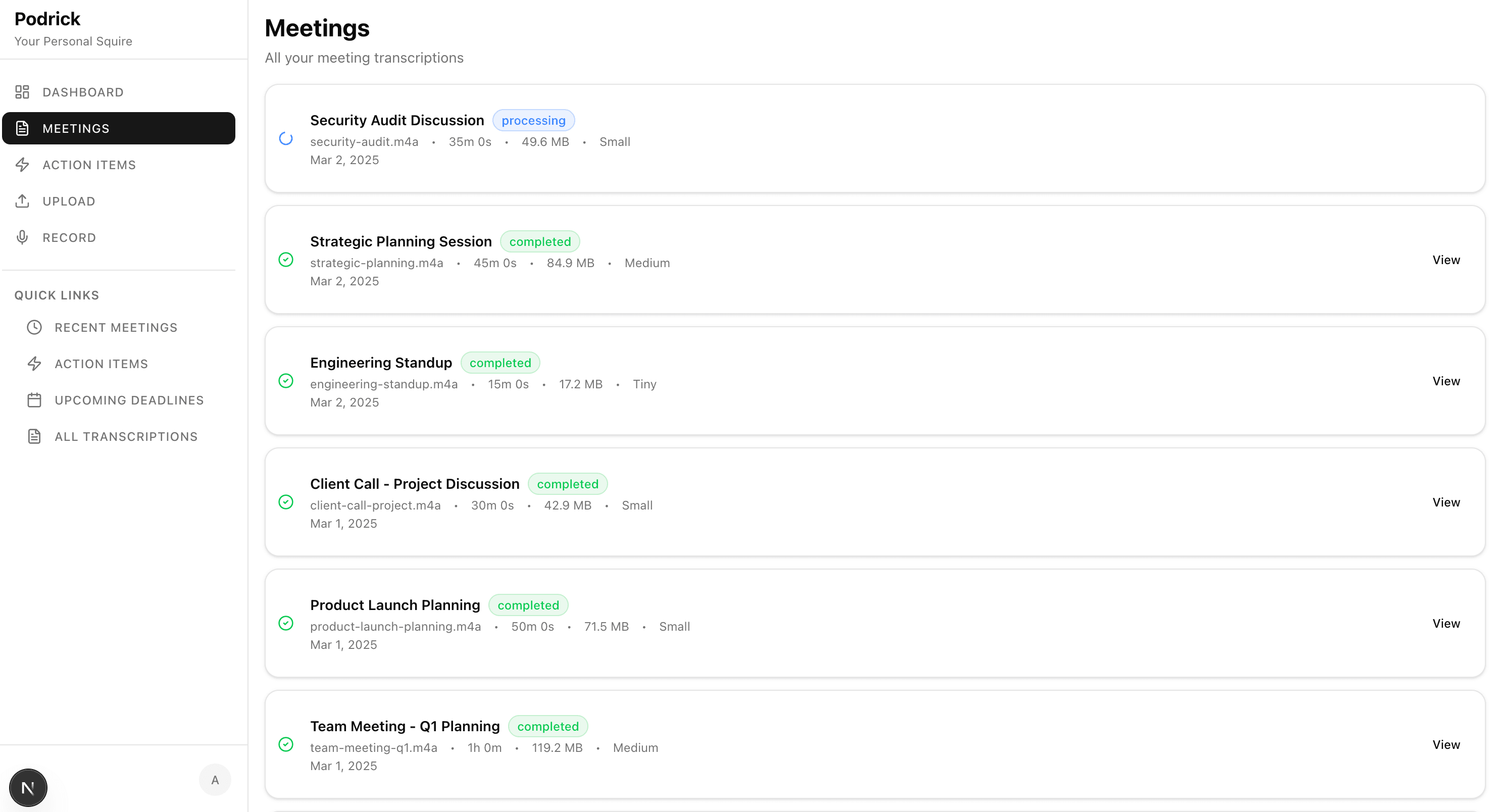 Local AI Meeting Intelligence System 1